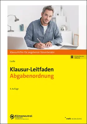 Große | Klausur-Leitfaden Abgabenordnung | Online-Buch | 978-3-482-81214-9 | sack.de