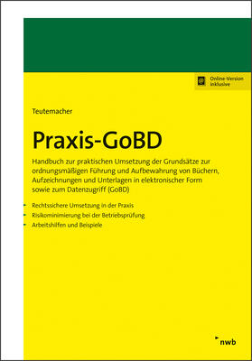 Teutemacher |  Praxis-GoBD | Online-Buch | Sack Fachmedien