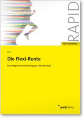 Seel | Die Flexi-Rente | Online-Buch | 978-3-482-81361-0 | sack.de