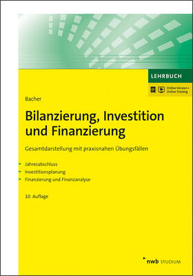 Bacher | Bilanzierung, Investition und Finanzierung | Online-Buch | sack.de