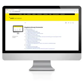 AO Kommentar online | NWB Verlag | Datenbank | sack.de