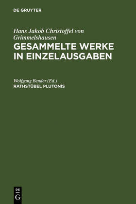 Bender | Rathstübel Plutonis | Buch | 978-3-484-10221-7 | sack.de