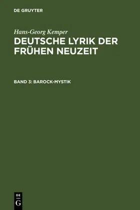 Kemper |  Barock-Mystik | Buch |  Sack Fachmedien
