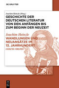 Heinzle |  Wandlungen und Neuansätze im 13. Jahrhundert | Buch |  Sack Fachmedien