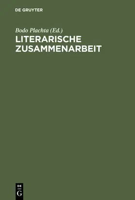 Plachta |  Literarische Zusammenarbeit | Buch |  Sack Fachmedien