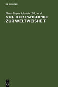 Schrader / Weder |  Von der Pansophie zur Weltweisheit | Buch |  Sack Fachmedien