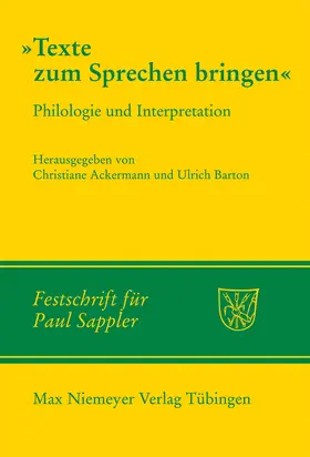 Ackermann / Barton |  Texte zum Sprechen bringen | Buch |  Sack Fachmedien