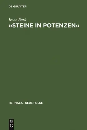 Bark |  'Steine in Potenzen' | Buch |  Sack Fachmedien