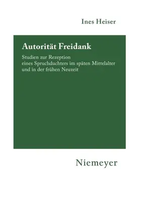 Heiser |  Autorität Freidank | Buch |  Sack Fachmedien