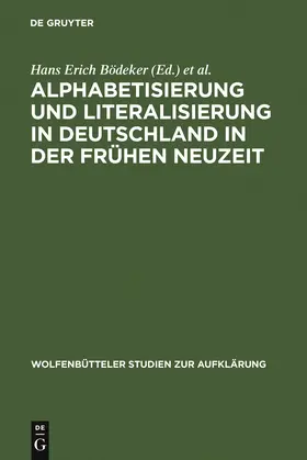 Hinrichs / Bödeker | Alphabetisierung und Literalisierung in Deutschland in der Frühen Neuzeit | Buch | 978-3-484-17526-6 | sack.de