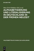 Hinrichs / Bödeker |  Alphabetisierung und Literalisierung in Deutschland in der Frühen Neuzeit | Buch |  Sack Fachmedien