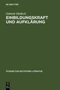 Dürbeck |  Einbildungskraft und Aufklärung | Buch |  Sack Fachmedien