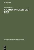 Berhorst |  Anamorphosen der Zeit | Buch |  Sack Fachmedien