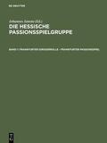 Janota |  Frankfurter Dirigierrolle - Frankfurter Passionsspiel | Buch |  Sack Fachmedien