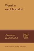 Wernher von Elmendorf / Spellerberg / Bumke |  Lehrgedicht | Buch |  Sack Fachmedien