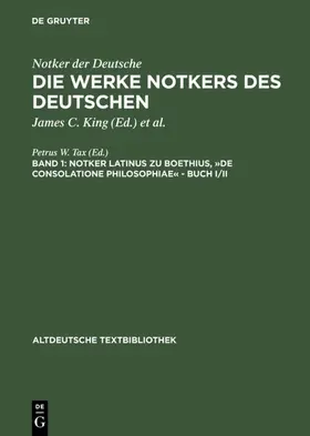 Tax | Boethius, 'De consolatione Philosophiae' - Buch I/II | Buch | 978-3-484-20194-1 | www.sack.de