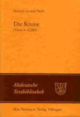 Knapp / Niesner / Heinrich von dem Türlin |  Die Krone (Verse 1-12281) | Buch |  Sack Fachmedien