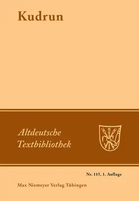 Stackmann / Bartsch |  Kudrun | Buch |  Sack Fachmedien
