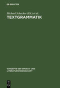 Wunderli / Schecker |  Textgrammatik | Buch |  Sack Fachmedien
