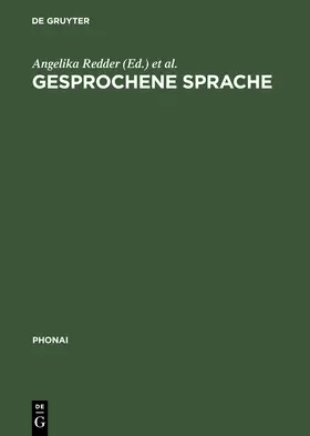 Ehlich / Redder |  Gesprochene Sprache | Buch |  Sack Fachmedien