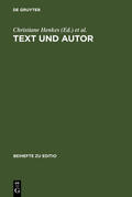 Henkes / Richter / Saller |  Text und Autor | Buch |  Sack Fachmedien