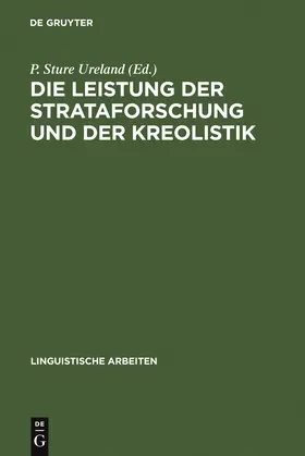 Ureland | Die Leistung der Strataforschung und der Kreolistik | Buch | 978-3-484-30125-2 | sack.de