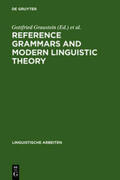 Leitner / Graustein |  Reference Grammars and Modern Linguistic Theory | Buch |  Sack Fachmedien