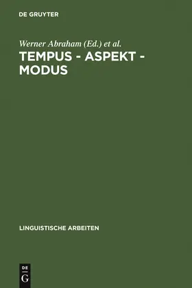 Janssen / Abraham |  Tempus - Aspekt - Modus | Buch |  Sack Fachmedien