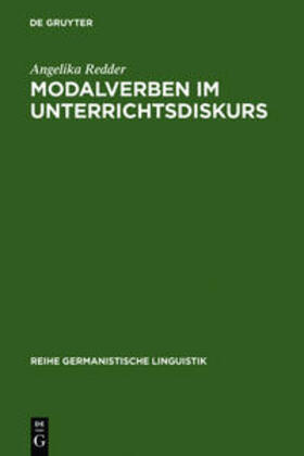 Redder | Modalverben im Unterrichtsdiskurs | Buch | 978-3-484-31054-4 | sack.de