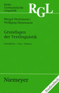 Heinemann |  Grundlagen der Textlinguistik | Buch |  Sack Fachmedien