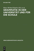 Ziegler / Köpcke |  Grammatik in der Universität und für die Schule | Buch |  Sack Fachmedien