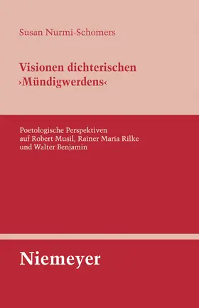 Nurmi-Schomers | Visionen dichterischen 'Mündigwerdens' | Buch | 978-3-484-32134-2 | www.sack.de