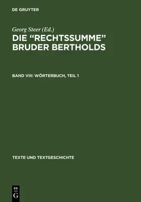 Steer / Vogl |  Wörterbuch | Buch |  Sack Fachmedien