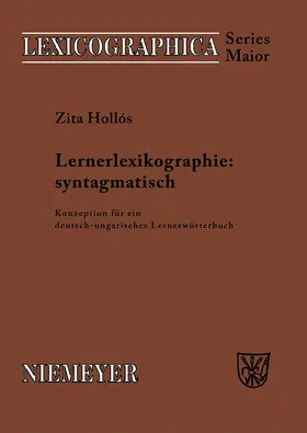 Hollós |  Lernerlexikographie: syntagmatisch | Buch |  Sack Fachmedien