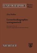 Hollós |  Lernerlexikographie: syntagmatisch | Buch |  Sack Fachmedien