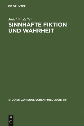 Zelter | Sinnhafte Fiktion und Wahrheit | Buch | 978-3-484-45032-5 | www.sack.de