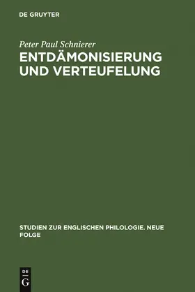 Schnierer |  Entdämonisierung und Verteufelung | Buch |  Sack Fachmedien