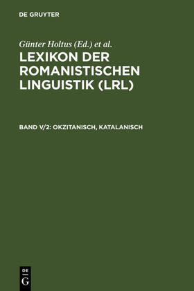 Holtus / Schmitt / Metzeltin |  Okzitanisch, Katalanisch | Buch |  Sack Fachmedien