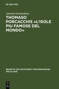 Gerstenberg |  Thomaso Porcacchis »L'Isole piu famose del mondo« | Buch |  Sack Fachmedien