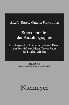 Quirós Fernández |  Stereophonie der Autobiographie | Buch |  Sack Fachmedien