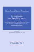 Quirós Fernández |  Stereophonie der Autobiographie | Buch |  Sack Fachmedien
