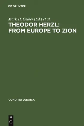 Liska / Gelber | Theodor Herzl: From Europe to Zion | Buch | 978-3-484-65167-8 | sack.de