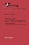 Boecker |  Shakespeares elisabethanisches Publikum | Buch |  Sack Fachmedien