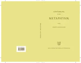 Heidegger |  Gesamtausgabe Abt. 2 Vorlesungen Bd. 40. Einführung in die Metaphysik | Buch |  Sack Fachmedien