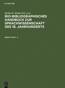 Dobnig-Jülch / Brekle |  Schu - Z | Buch |  Sack Fachmedien