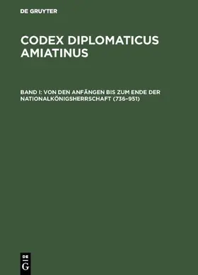 Kurze |  Von den Anfängen bis zum Ende der Nationalkönigsherrschaft (736-951) | Buch |  Sack Fachmedien