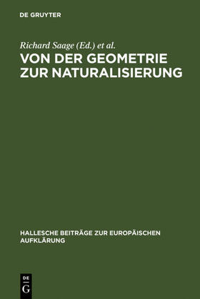 Seng / Saage | Von der Geometrie zur Naturalisierung | Buch | 978-3-484-81010-5 | sack.de