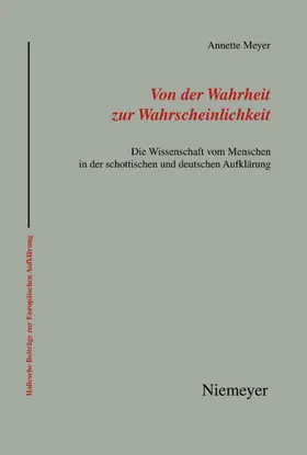 Meyer |  Von der Wahrheit zur Wahrscheinlichkeit | eBook | Sack Fachmedien