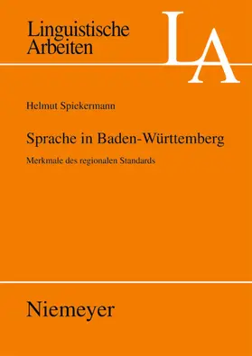Spiekermann |  Sprache in Baden-Württemberg | eBook | Sack Fachmedien