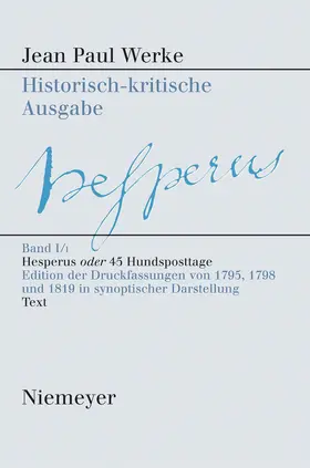 Hunfeld |  Hesperus oder 45 Hundsposttage | eBook | Sack Fachmedien